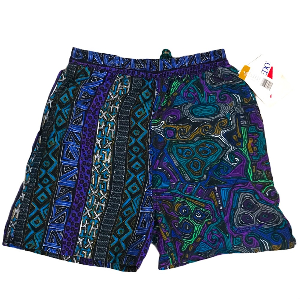 VINTAGE SPEEDO Boys Swimtrunks Size XL NWT